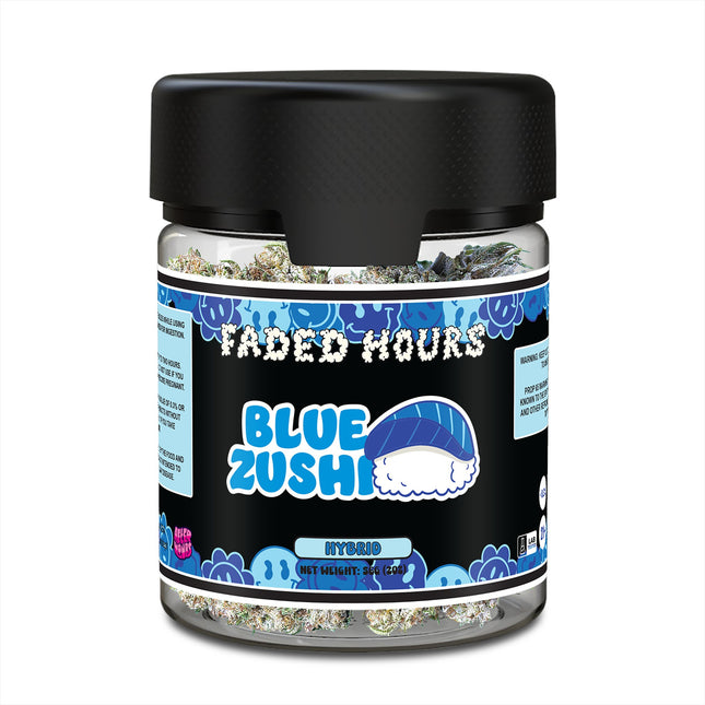 THCA FLOWER BLUE ZUSHIE HYBRID