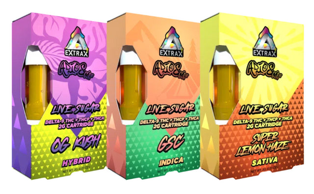 Extrax - Adios MF Delta9 + THCA 2g Live Sugar Cartridge (INDICA)