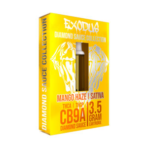 Exodus - THCA 3.5G Diamond Sauce Collection Cartridge - Mango Haze ( Sativa )